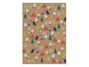 Geschenkpapier SIP Xmas L 680mm, B 480mm, B2 Bogen,