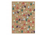Geschenkpapier SIP Xmas  L 680mm, B 480mm,  B2 Bogen,