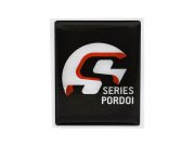 Emblem SIP SERIES PORDOI,  4-Eck,  Kaskade, fr Vespa...