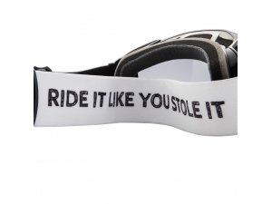 Brillenband SIP Ride it like you stole it, schwarz/weiß