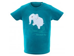 T-Shirt SIP Elefantastic Trip!, türkis, für Kids,...
