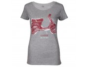 T-Shirt SIP Fifty Cubic of Joy, grau melange,  fr...
