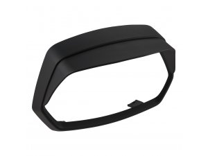 Lampenring SIP  fr Vespa Sprint 50-150ccm (18-)  Kunststoff, schwarz matt,  mit Lampenschirm, fr PIAGGIO LED Scheinwerfer  als Accessoire - sehr schn