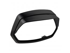 Lampenring SIP  fr Vespa Sprint 50-150ccm (18-)  Kunststoff, schwarz glnzend,  mit Lampenschirm, fr PIAGGIO LED Scheinwerfer  als Accessoire - sehr schn