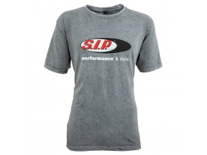 T-Shirt SIP performance & style, schwarz stone washed,  fr Mnner, Gre: L,  60% Baumwolle, 40% Polyester,  140g/m2