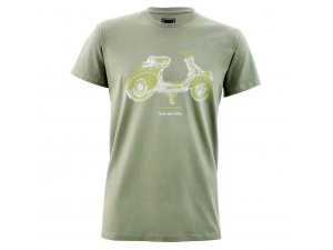 T-Shirt SIP Faro Basso Fender Light Feeling, olivgrn,  fr Mnner, Gre: L,  100% Baumwolle,  180g/m