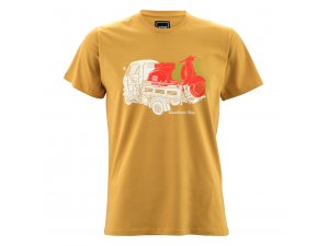 T-Shirt SIP Cavalluccio Ride Ape, ocker, für Männer,...