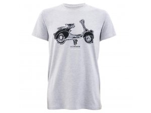 T-Shirt SIP Faro Basso Fender Light Feeling, grau melange,  fr Mnner, Gre: XXL,  80% Baumwolle, 20% Polyester,  180g/m