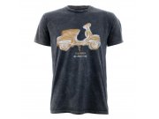 T-Shirt SIP Life is better on a Rally, schwarz stone...