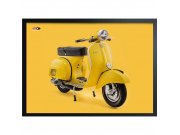 Poster SIP Vespa Rally gelb  L 842mm, B 594mm,  fertig...