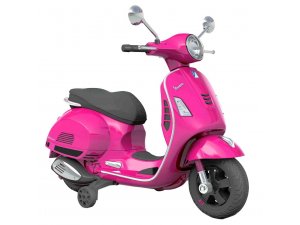 Kinderroller Vespa GTS, elektrisch 12V, rosa, L 1020 mm,...