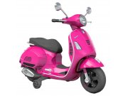 Kinderroller Vespa GTS, elektrisch 12V, rosa,  L 1020 mm,...