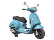 Kinderroller Vespa GTS, elektrisch 12V, blau,  fr...