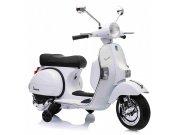 Kinderroller Vespa PX, elektrisch 12V, wei,  fr...