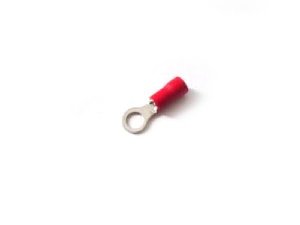 Ring Kabelschuh M5, 0,5 - 1,0 qmm, ROT