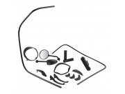 Styling Kit SIP Black Edition  fr Vespa GTS/GTS Super...