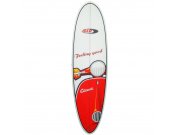 Surfboard SIP  mit Motiv Vespa Motorroller,  L 2010 mm,...