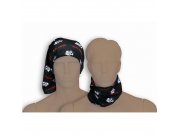 Halstuch MALOSSI schwarz,  Unisex, Gre: 24x48cm,...