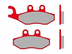 Bremsbeläge MALOSSI MHR, S51, 97x41x9,0 mm 77x41x9,0mm