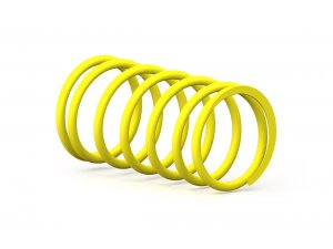 Gegendruckfeder MALOSSI gelb, Härte: 10,1k, (d) 5,2mm, L...
