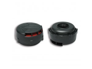 Rennluftfilter MALOSSI E3B,  PHBG,  Anschluss: 32x1,25mm,  schwarz, Innenfilter: rot