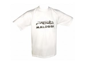 T-Shirt MALOSSI Top, weiß, für Männer, Größe: S, Front...