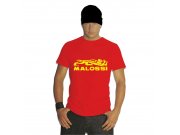 T-Shirt MALOSSI Top, rot,  fr Mnner, Gre: L,  Front...