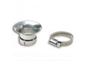 Ansaugtrichter MALOSSI Ø 43x33 mm, chrom, ohne Netz für...