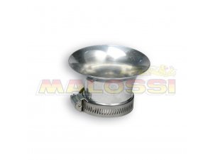 Ansaugtrichter MALOSSI Ø 40x42 mm, chrom, ohne Netz für...