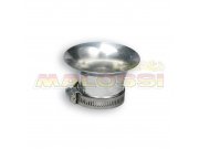 Ansaugtrichter MALOSSI   40x42 mm, chrom, ohne Netz  fr...