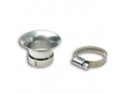 Ansaugtrichter MALOSSI   52x37 mm, chrom, ohne Netz  fr...