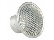 Ansaugtrichter MALOSSI   32x43 mm, chrom, mit Netz  fr...