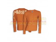 ORANGE T-SHIRT MALOSSI griffe (langrmli