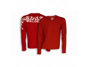 ROT T-SHIRT MALOSSI griffe (langrmlig)