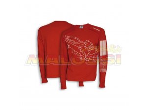 ROT T-SHIRT MALOSSI griffe (langrmlig)