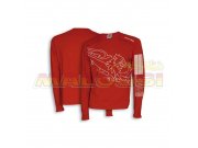 ROT T-SHIRT MALOSSI griffe (langrmlig)