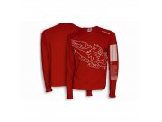 ROT T-SHIRT MALOSSI griffe (langrmlig)