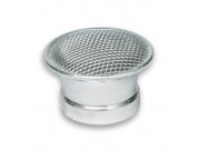 Ansaugtrichter MALOSSI   48x45 mm, chrom, mit Netz  fr...