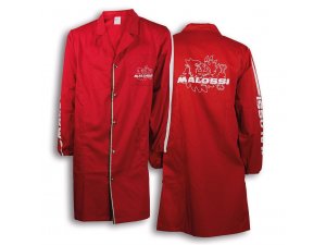 Arbeitskittel MALOSSI rot, Unisex, Größe: M, 65%...