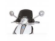 Flyscreen MALOSSI, Sport Screen, schwarz-getnt, fr...
