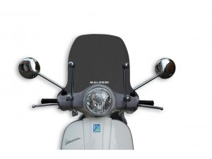 Windschild MALOSSI, getönt, für Vespa LX 50-150ccm...