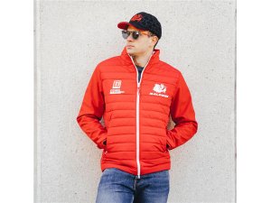 Jacke MALOSSI MALOSSI Logo Paddock, rot, Unisex, Größe:...