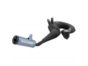 Rennauspuff MALOSSI Power Exhaust Black Sound für Vespa...