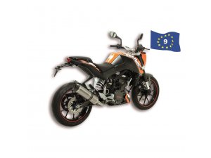Rennauspuff MALOSSI GP MHR Replica, für KTM 125 Duke 4T...
