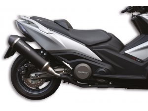 Rennauspuff MALOSSI Maxi Wild Lion, für KYMCO AK 550 Euro...
