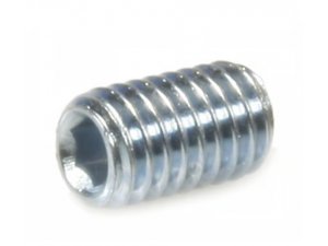 Madenschraube fr Stnderfe SIP Style M6x10 mm, Innensechskant, SW 3mm, Stahl, verzinkt, 45H, mit Kegelkuppe
