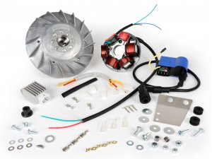 Zndung-Set -BGM PRO 12V Touring- Vespa Smallframe V50, 50N, V90, PV, ET3, PK S - 1600g - verwendet zur Umrstung auf elektronische Zndung