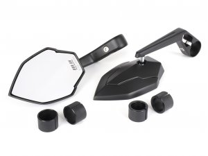 Spiegel-Set -MOTO NOSTRA 1403- Lenkerenden- Aluminium-...