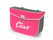 Satteltasche -MOTO NOSTRA- Ciao Pink Grau