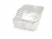 Rcklichtglas -MOTO NOSTRA- Vespa PX alt (-1984) - Weiss